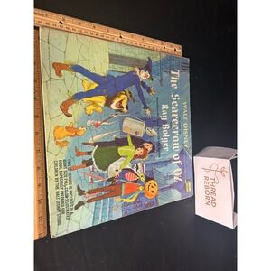 Walt Disney The Scarecrow of Oz Ray Bolger Book &‎ Record 1964